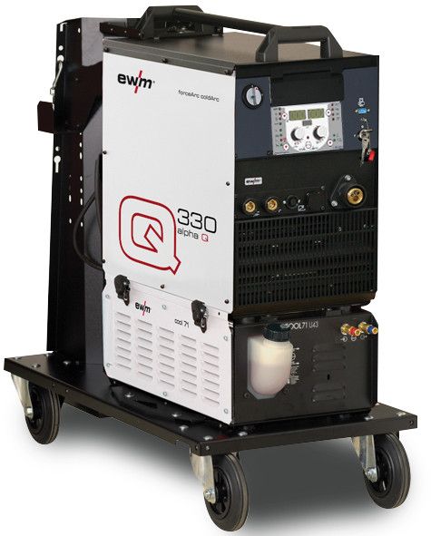 Сварочный полуавтомат инвертор MIG MAG Ewm Alpha Q 330 Progress puls MM TKM
