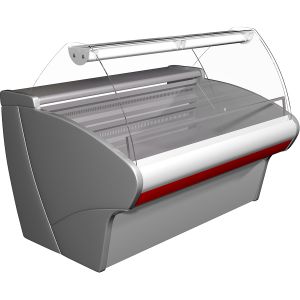 Витрина морозильная напольная ПОЛЮС G110 SL 2,0-1 (ВХСн-2,0ш Carboma G110) RAL3020
